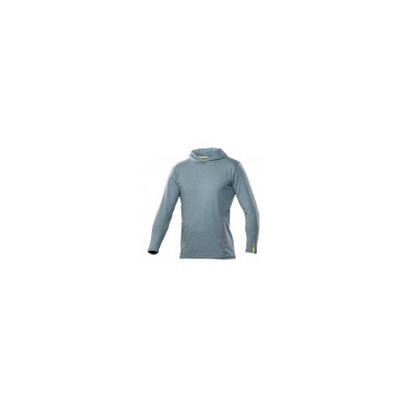 Sudadera Mavic Crossride Hoodie Gris Claro