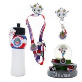 Kit de Souvenirs Oficiales Chivas: 1...